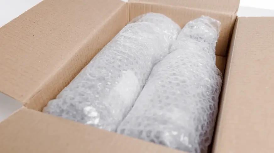 <span class="custom-font-family font-family-NovaPoshta"><span class="custom-font-size font-size-20">Pack fragile items into 3 layers of bubble wrap</span></span><br>