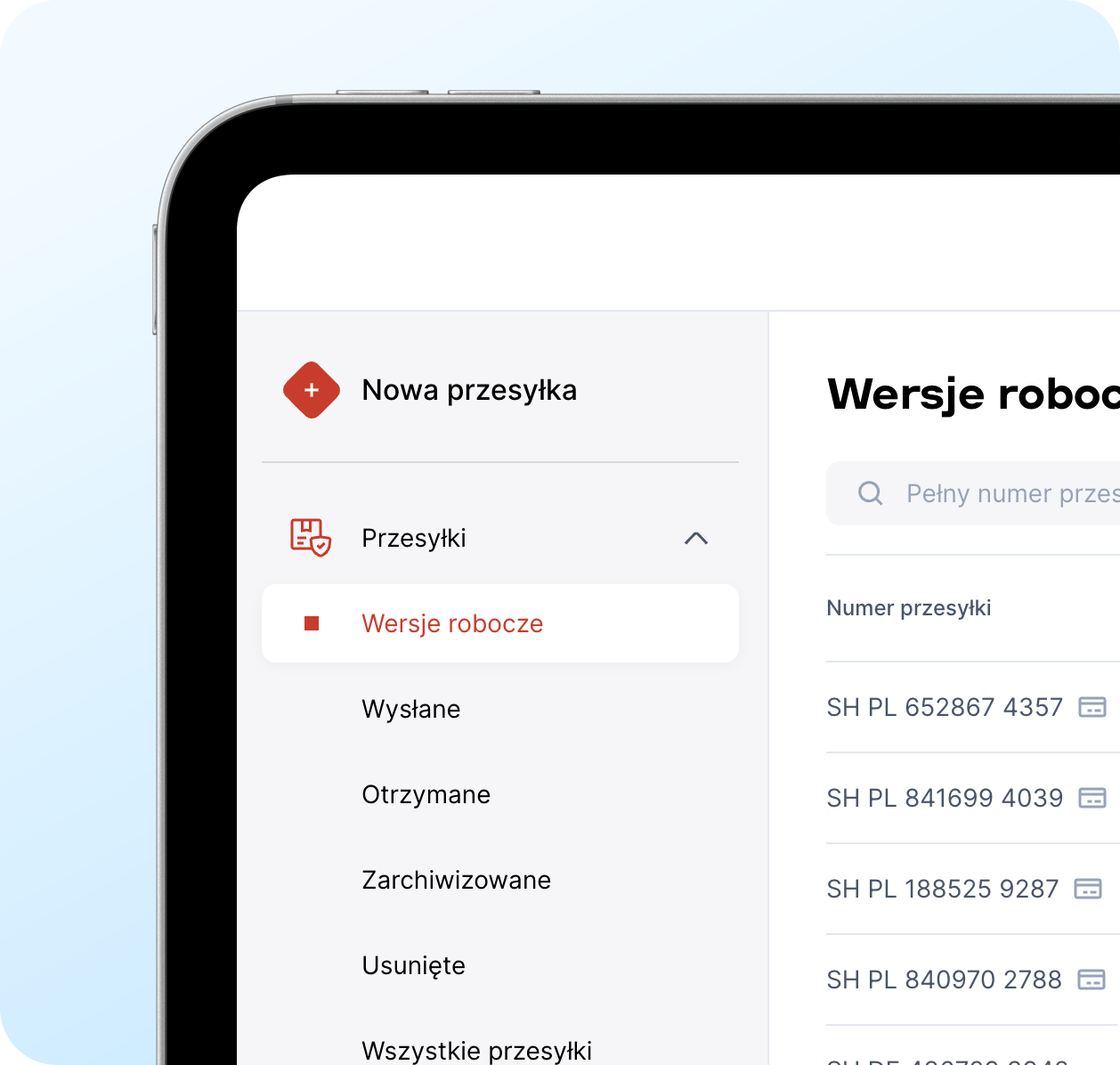 Nadawaj przesyłki bez zbędnych kłopotów