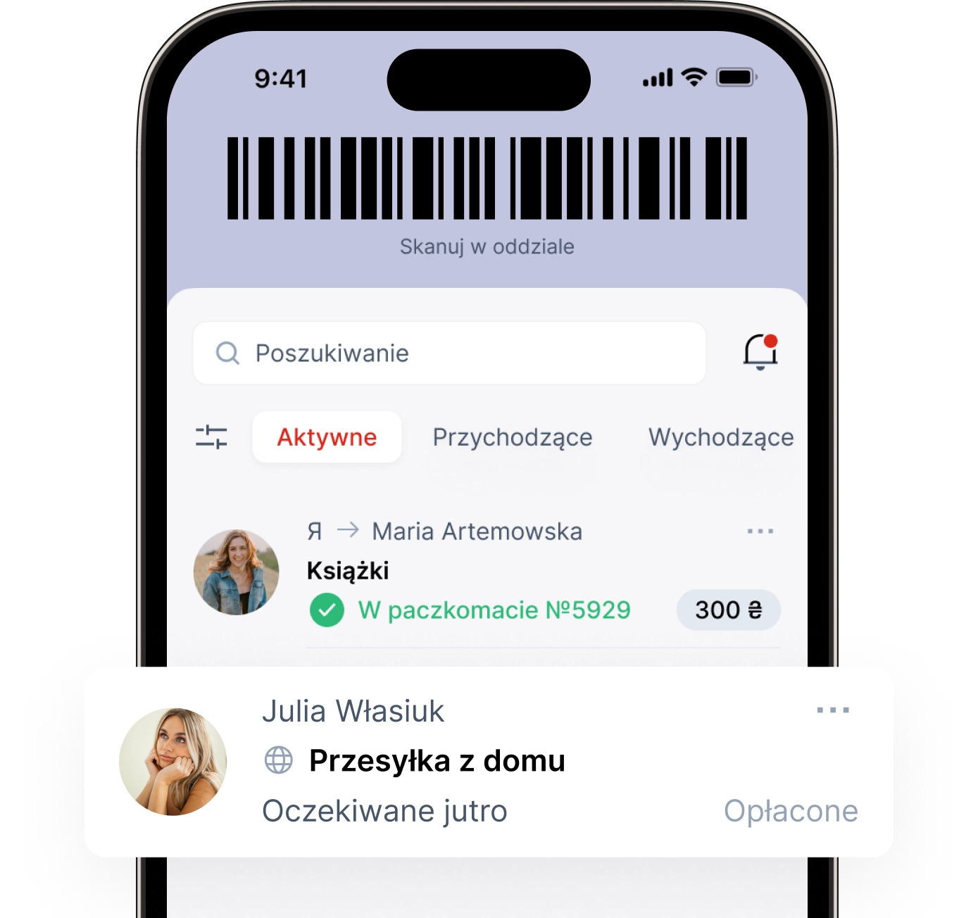 Keep track of every postal item