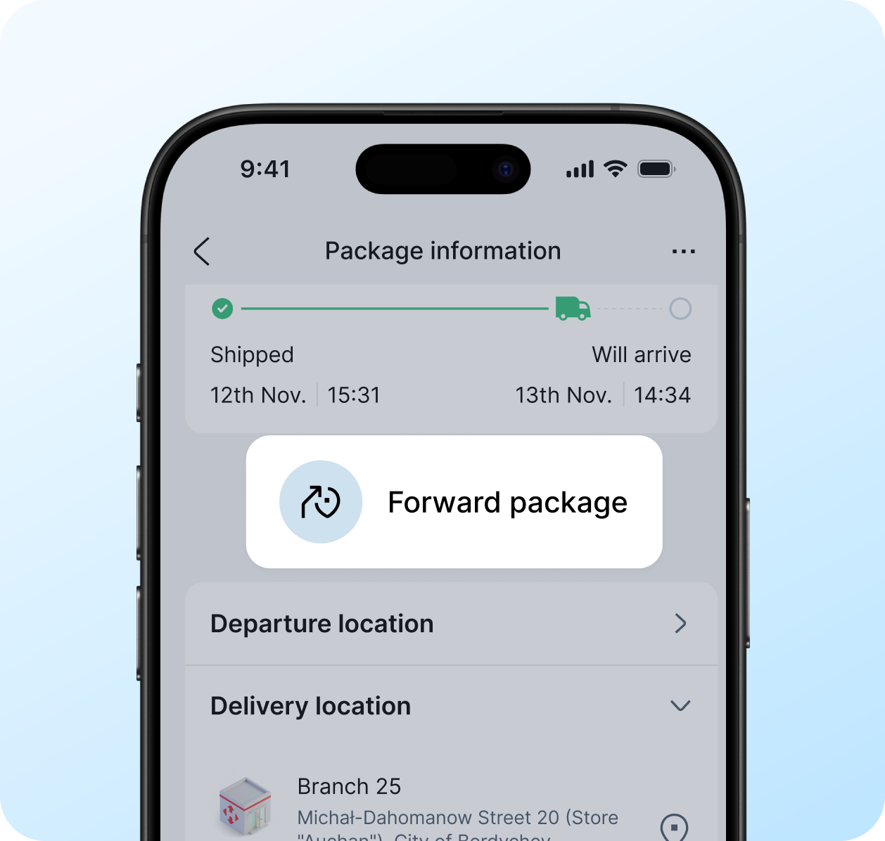 Delivering wherever needed