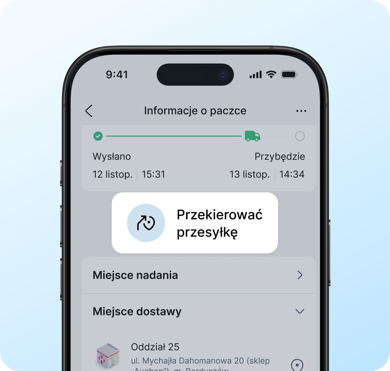Dostarczymy tam, gdzie trzeba